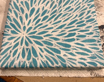 White Expanse Over Turquoise
