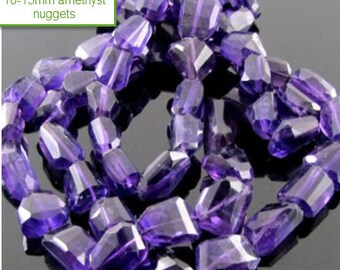 natural amethyst nuggets gemstones