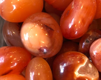 Carnelian tumbled crystal