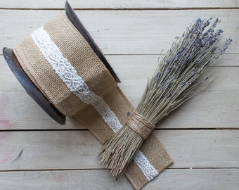 Burlap Lace Ribbon-Wedding Season Special Sale
