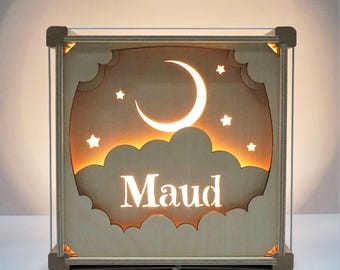 Lamp with name "in the clouds"