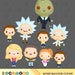 Professor Clipart, Alien Clip Art, Rick Png, Kids Clipart, Heroes Clipart, Morty Clipart,Digital Clipart, Cute Kids Clipart, Bug, Parent
