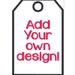 ITH Blank Fabric Gift Tag (in 3 Sizes) Digital Embroidery Digital Design File (4x4)
