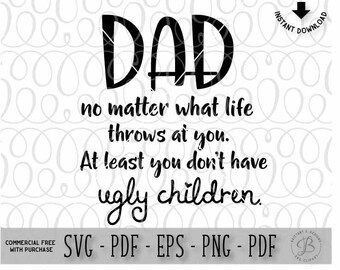 Download Beard Svg Dad Svg Bearded Dad Gifts for Dad Funny Dad