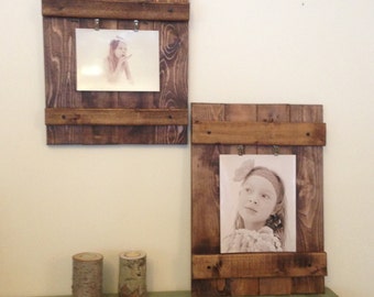 Rustic Picture Frame, Wall Decor, Wood Frame, Distressed Frame, Rustic Wall Decor, Country Photo Frame, Home Decor 8x10, 5x7, or 4x6 Photo
