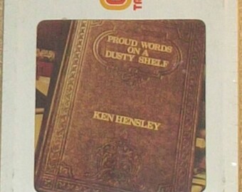 Ken Hensley Proud Words On A Dusty Shelf Sealed Rock 8 Track Tape