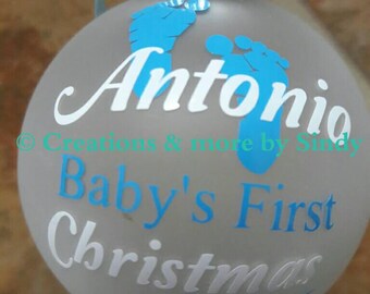 Baby's first Christmas ornament