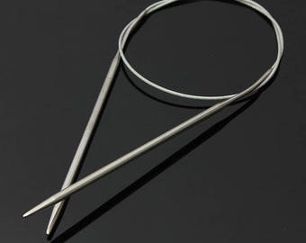 Circular needle 8.0 mm aluminum
