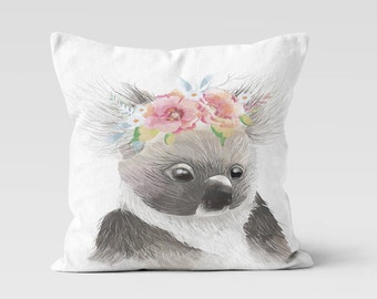 Koala Throw Pillow - Decorative Pillow - Home Decor - Pillow Case