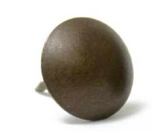 Tissus d’ameublement au Canada fournitures Antique décoratif foncé naturel acier/laiton plaqué Nail (tête-7/16 « 1,3 cm) (100) PC 5906