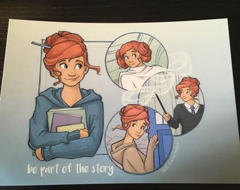 Part of the Story Postcard (Item 09-390)