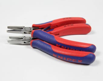 Two Pair of Flat Nose Pliers, Chainmaille Pliers, Chainmail Pliers, Maille Pliers, Knipex Pliers, Jewelry Pliers, Gripping Pliers