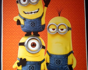 Disney 1 in a Minion Panel (orange)
