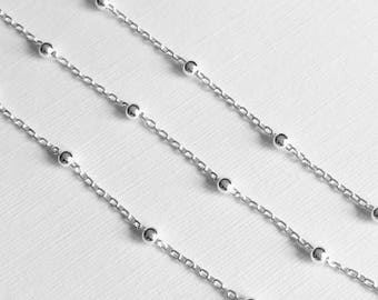 Sterling Silver Chain Satellite Chain WHOLESALE