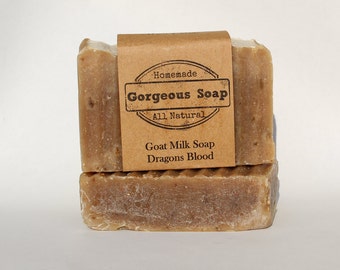 Dragons Blood Goat Milk Soap - All Natural Soap, Handmade Soap, Homemade Soap, Handcrafted Soap