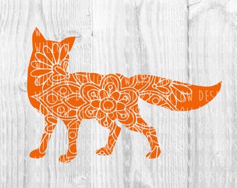 Download Fox silhouette | Etsy