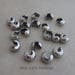 40 stainless steel crimp bead knot covers 4mm corrugated