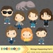 Strange Happening Clipart, Kids Clip Art, Adventure Png, Stranger Clipart, Things Clipart, Monster Clipart, Digital Clipart, SVG, Part 2