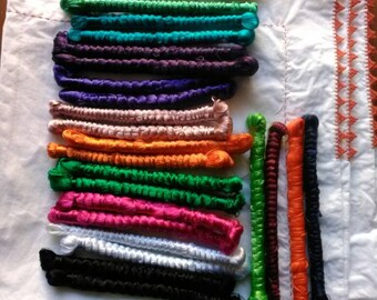A group of 50 Moroccan Sabra thread skeins
