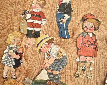 Dolly Dingle by Grace Drayton Cutout Pictorial Review Dolls & Clothes