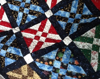 Christmas Lap Quilt #201