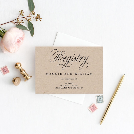 registry cards