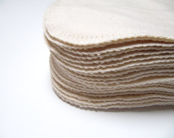 ORGANIC Reusable Cloth Wipes, 30 ORGANIC Cloth Diaper Wipes, Organic Family Cloth, Organic Flannel Cloth Wipes, ORGANIC