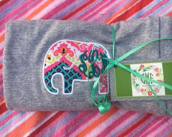 Elephant Monogram T-Shirt
