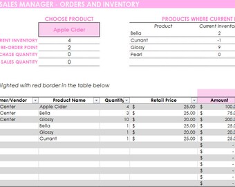 Inventory Tracker - Enter Your Own Inventory