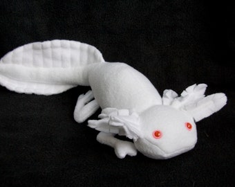 Axolotl Plushie - White