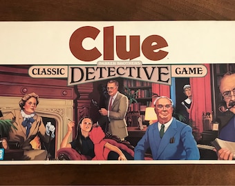 Clue // Parker Brothers 1986 // Complete!