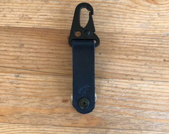 Modern Military Keyring Black