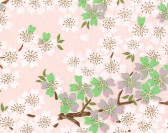 Hand-screened Chiyogami/Yuzen Paper Sheet 12x9 inches (31.5x23.25cm)