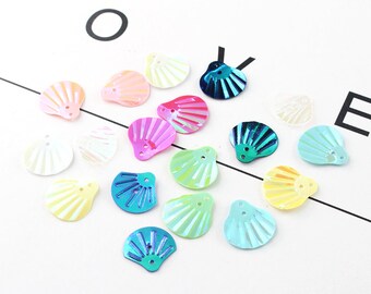 60pcs Tiny Shell Charm Seashell Charm Sea Charm Ocean Charm Conch Charm Beach Charm DIY Jewelry Accessories Supplies