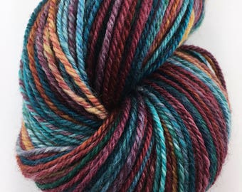 Handspun Yarn Sport Superwash BFL "Endymion" 265 yds.