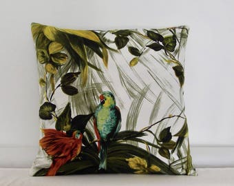 Pillows with vintage fabric