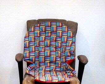 Duodiner Graco or Graco Blossom crayons print high chair protector pad, baby accessory replacement pad, kids furniture highchair cushion