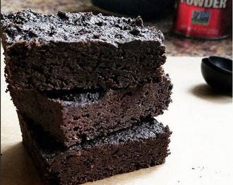 LOW CARB Fudge Brownie Mix - sugar free brownies, gluten free brownies, keto brownies