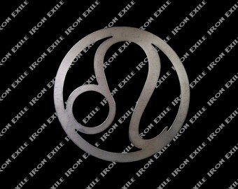 Leo Metal Wall Art Pendant Astrology Zodiac Horoscope Lion USA Made
