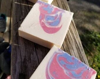 Clementine-- Handmade Soap, Artisan Soap, Vegan Friendly, All Natural Soap, Cold Process Soap, Bar Soap, Large Bars, Gifts