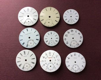 Antique Pocket Watch Faces