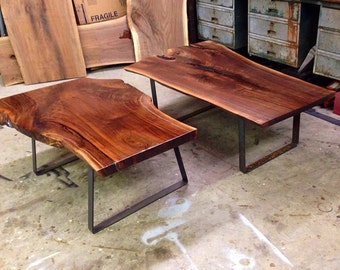 YOUR CUSTOM Live Edge Walnut Coffee Table