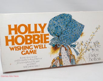 Holly Hobbie Wishing Well Game from Parker Brothers 1976 COMPLETE