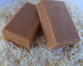 Pumpkin Coconut Cream Goats Milk Soap