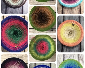 Mystery Gradient Yarn Cake