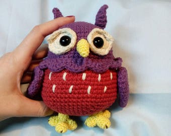 Madam Owl amigurumi crochet gift