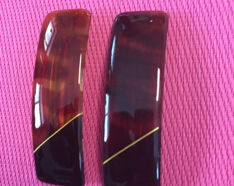 Vintage French Barrettes Hair Clips. Sold Individually. Hair Accessories, Clips, Barrettes, Vintage clips.