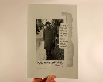 fanzine zine collages my glass is empty #3