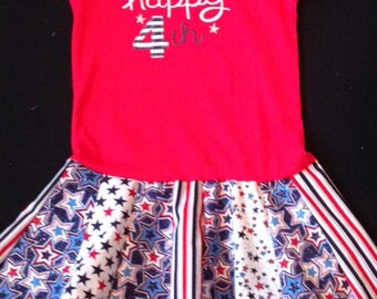 4th of July Upcycle Dress