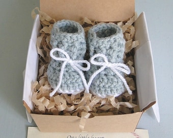 Grandparent Pregnancy Announcement, Baby Announcement, Baby Reveal, BOOTIES IN A BOX® Baby Bootie Reveal, Newborn Baby Booties, Baby Bootys